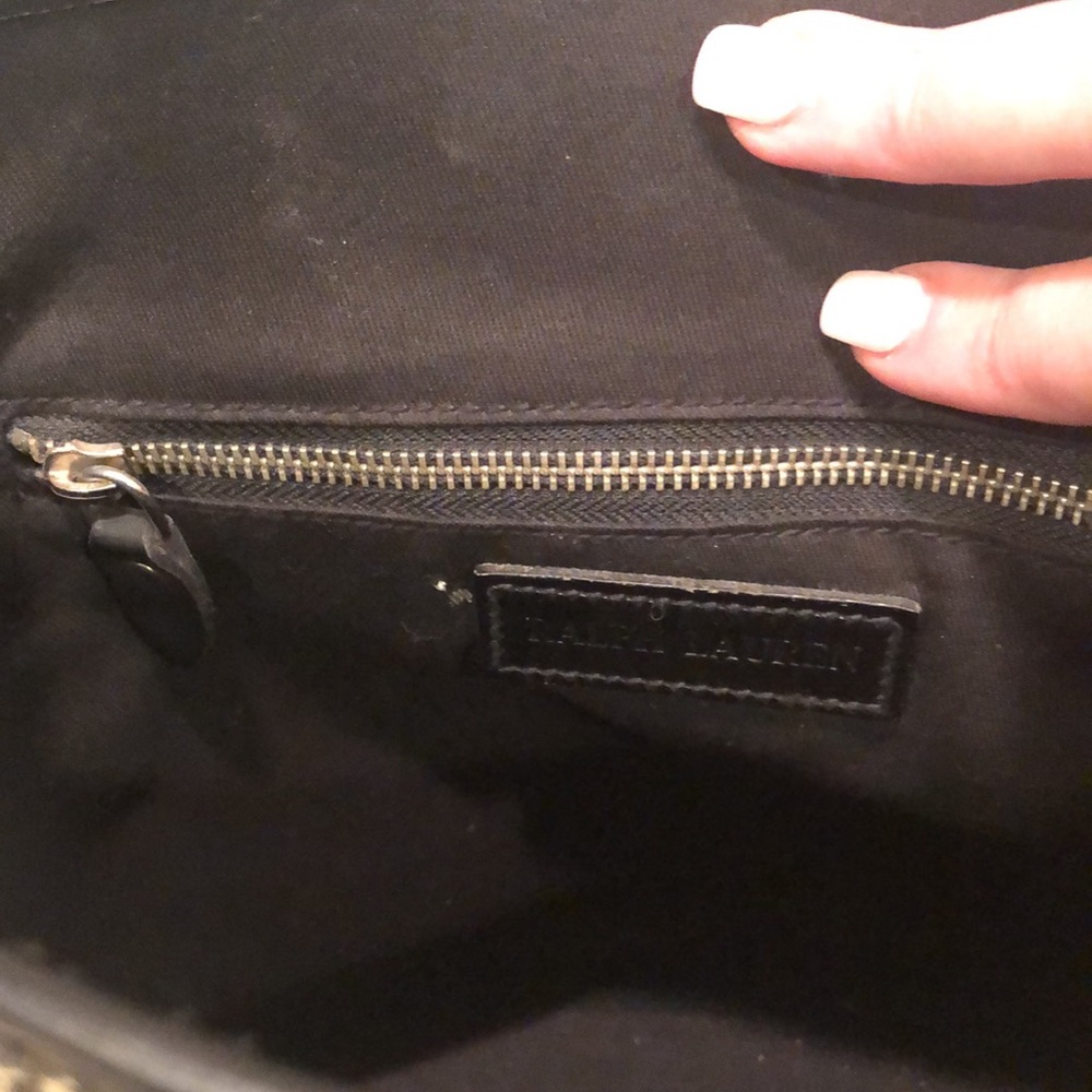 Vintage Ralph Lauren Tote & Matching Cosmetic Bag - Picture 12 of 16